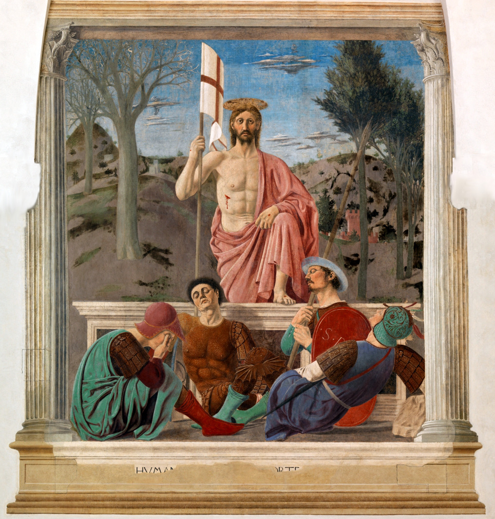 Resurrezione Piero della Francesca post restauro